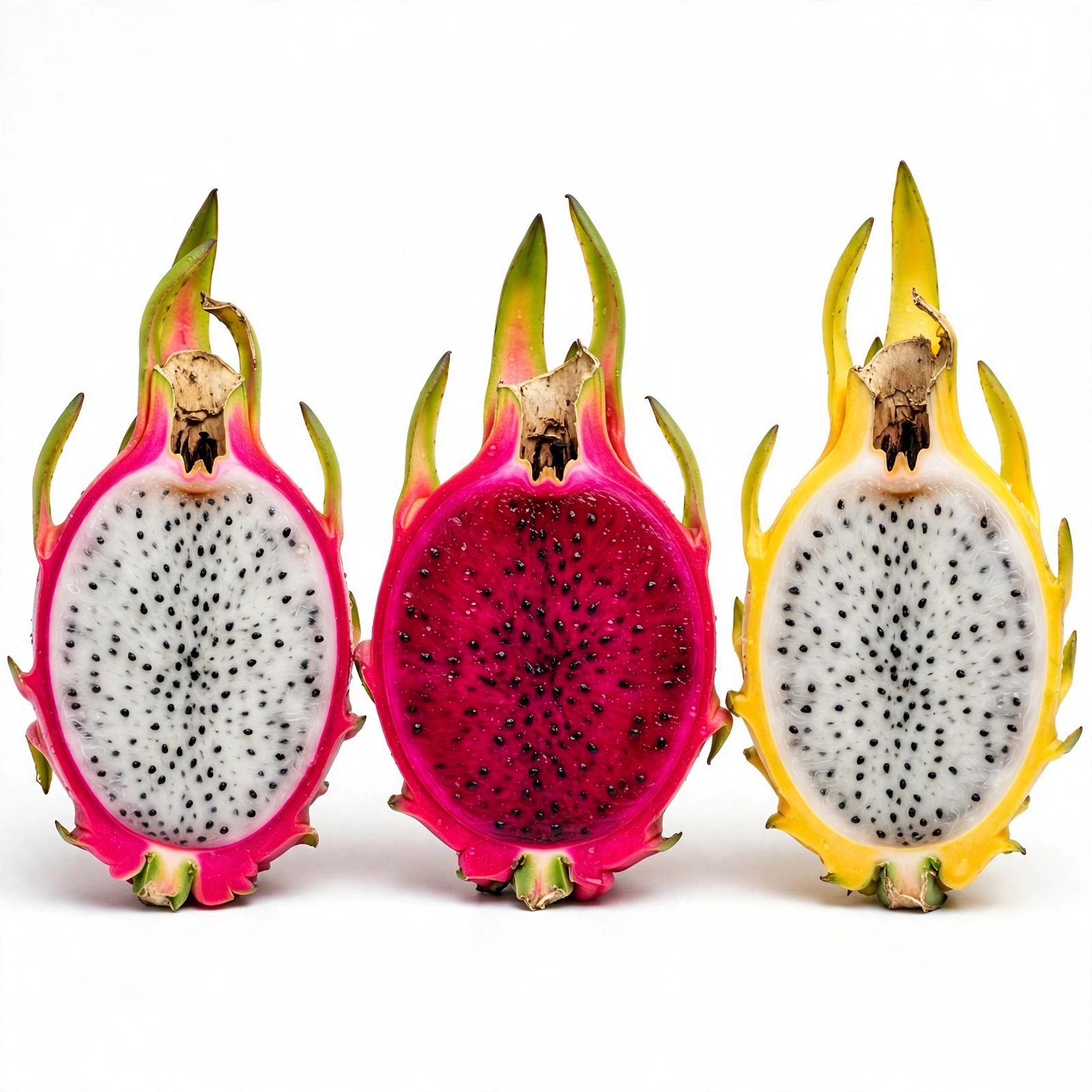 3 types of dragon fruit