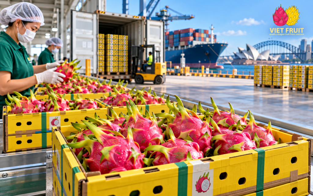 Vietnamese Dragon Fruit Export to Australia